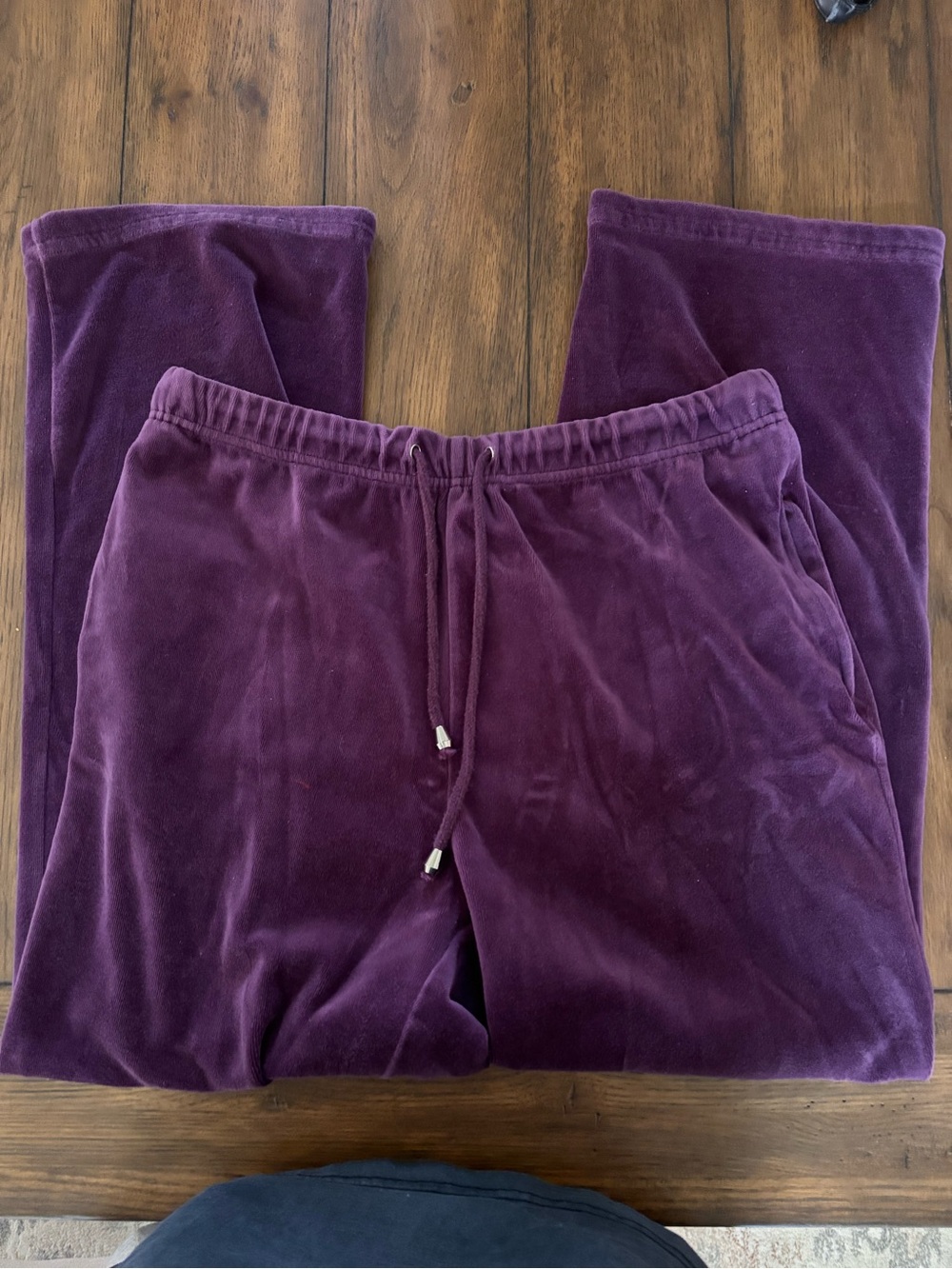 Mirror Image Purple Velvet Lounge Pants
